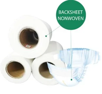 Disposable High Grade Hydrophilic Non Woven Fabric Diaper Raw Material